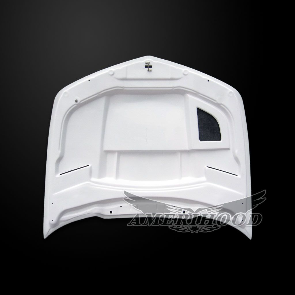 AmeriHood - Chevrolet Camaro 2010-2013 Type-TR Style Functional Heat Extractor Ram Air Hood