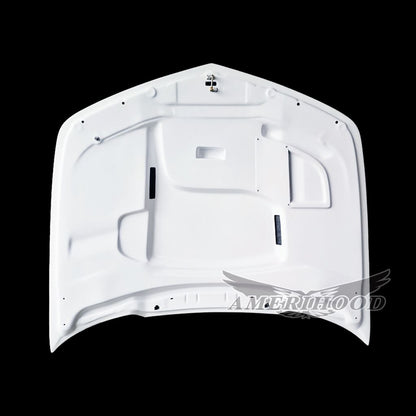 AmeriHood - Chevrolet Camaro 2010-2013 Type-VIP Style Functional Heat Extractor Ram Air Hood