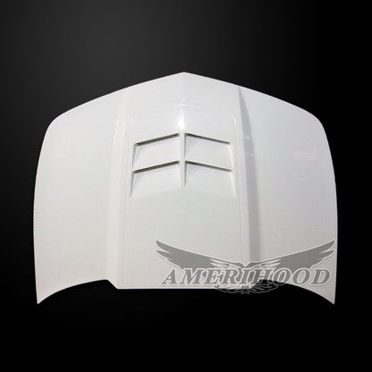 AmeriHood - Chevrolet Camaro LS/LT 2014-2015 V6 ONLY Type-ZL1 Style Functional Heat Extractor Hood