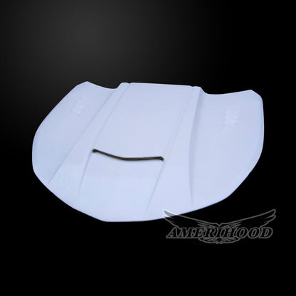 AmeriHood - Chevrolet Camaro Model 2016-2024 SMS Style Functional Heat Extraction Hood