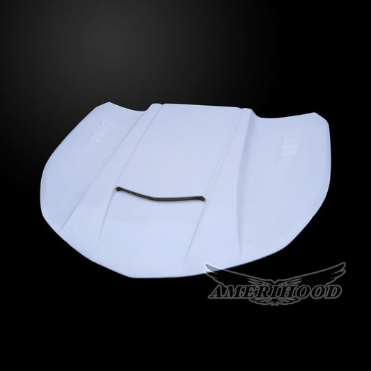 AmeriHood - Chevrolet Camaro Model 2016-2024 SMS Style Functional Heat Extraction Hood