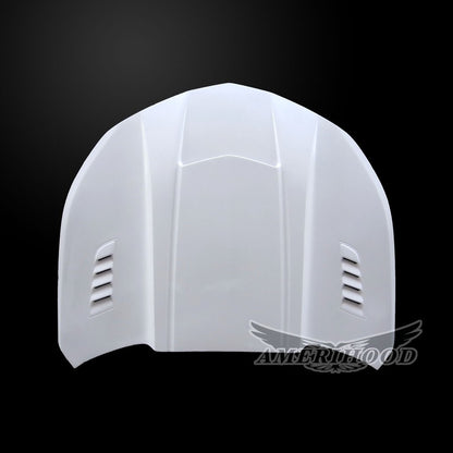 AmeriHood - Chevrolet Camaro Model 2016-2024 SMS Style Functional Heat Extraction Hood