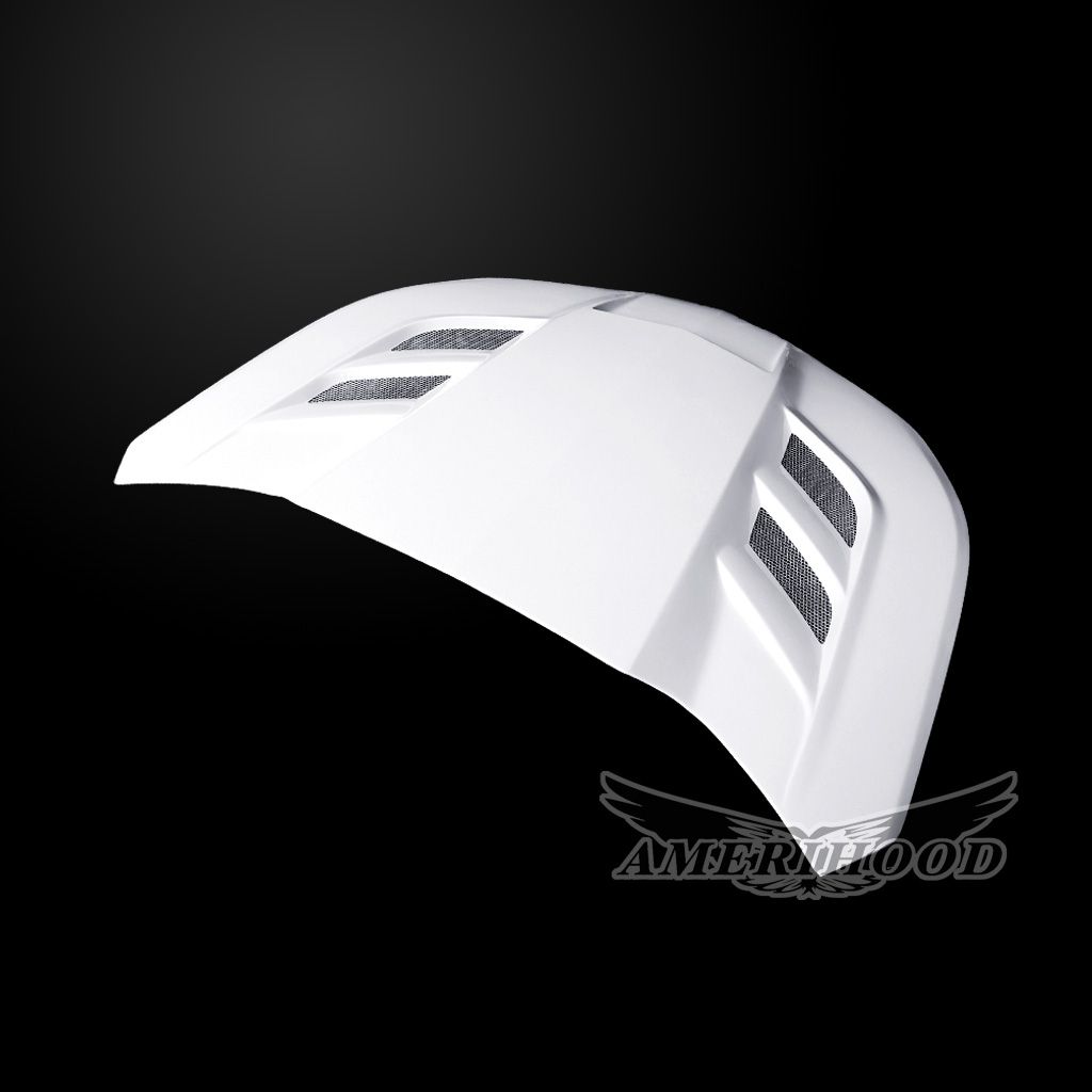 AmeriHood - Chevrolet Camaro 2016-2024 VIP Style Functional Heat Extractor Ram Air Hood