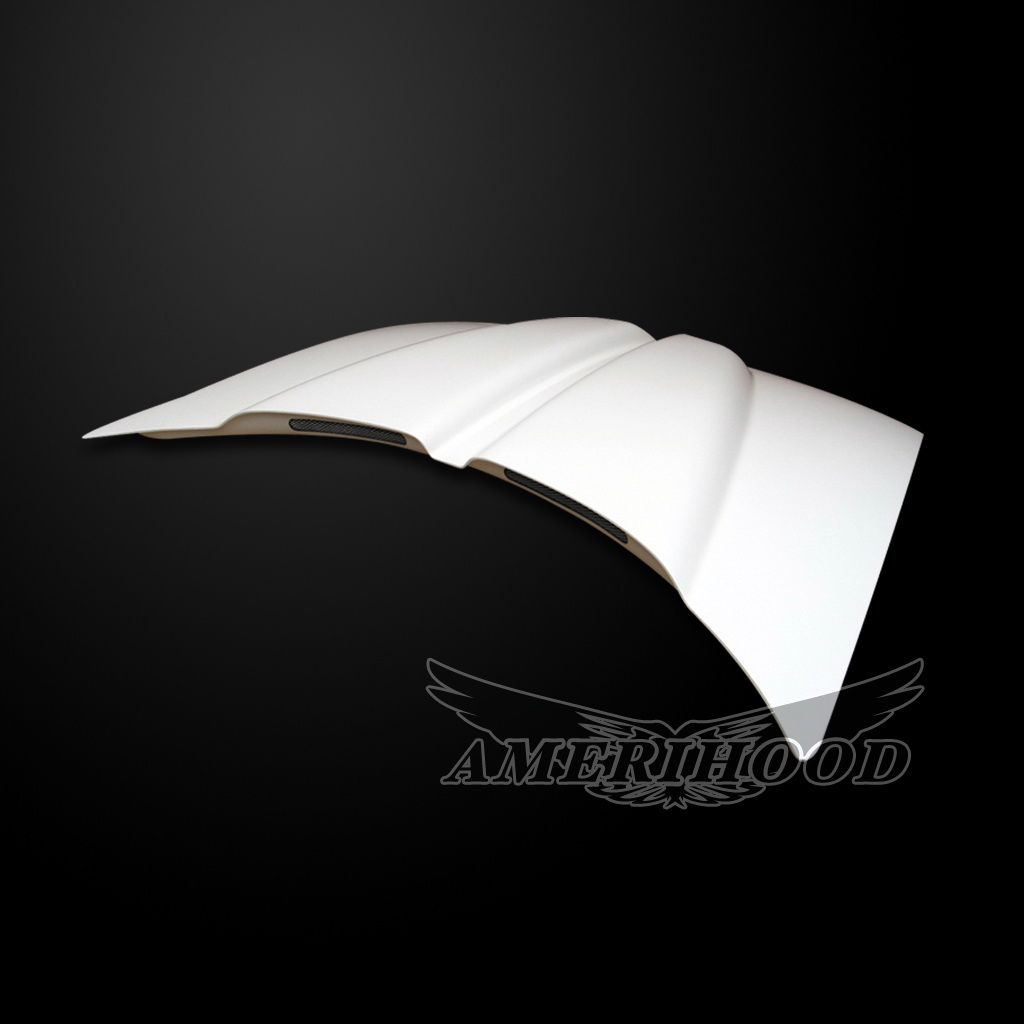 AmeriHood - Chevrolet Camaro 1993-1997 Type-WS6 Style Functional Ram Air Hood