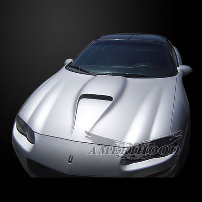 AmeriHood - Chevrolet Camaro 1998-2002 Type-SS Style Functional Ram Air Hood