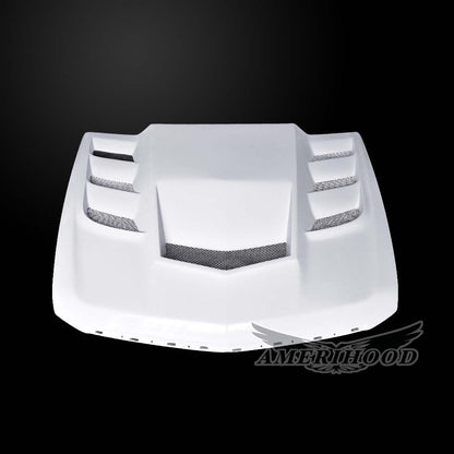 AmeriHood - Cadillac CTS COUPE NON-V Model 2011-2014 VIP Style Functional Heat Extraction Hood