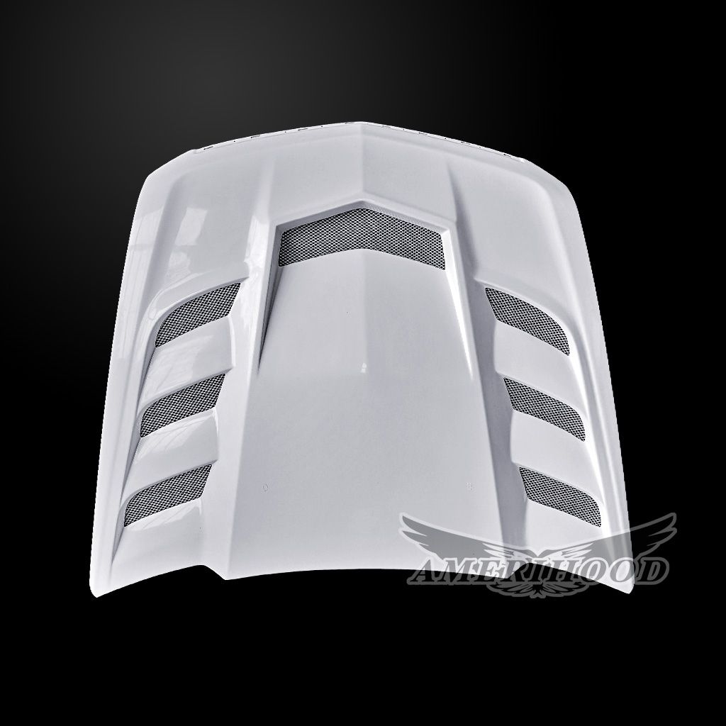 AmeriHood - Cadillac CTS WAGON NON-V Model 2010-2014 VIP Style Functional Heat Extraction Hood