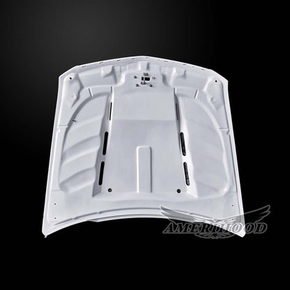 AmeriHood - Cadillac CTS COUPE NON-V Model 2011-2014 VIP Style Functional Heat Extraction Hood