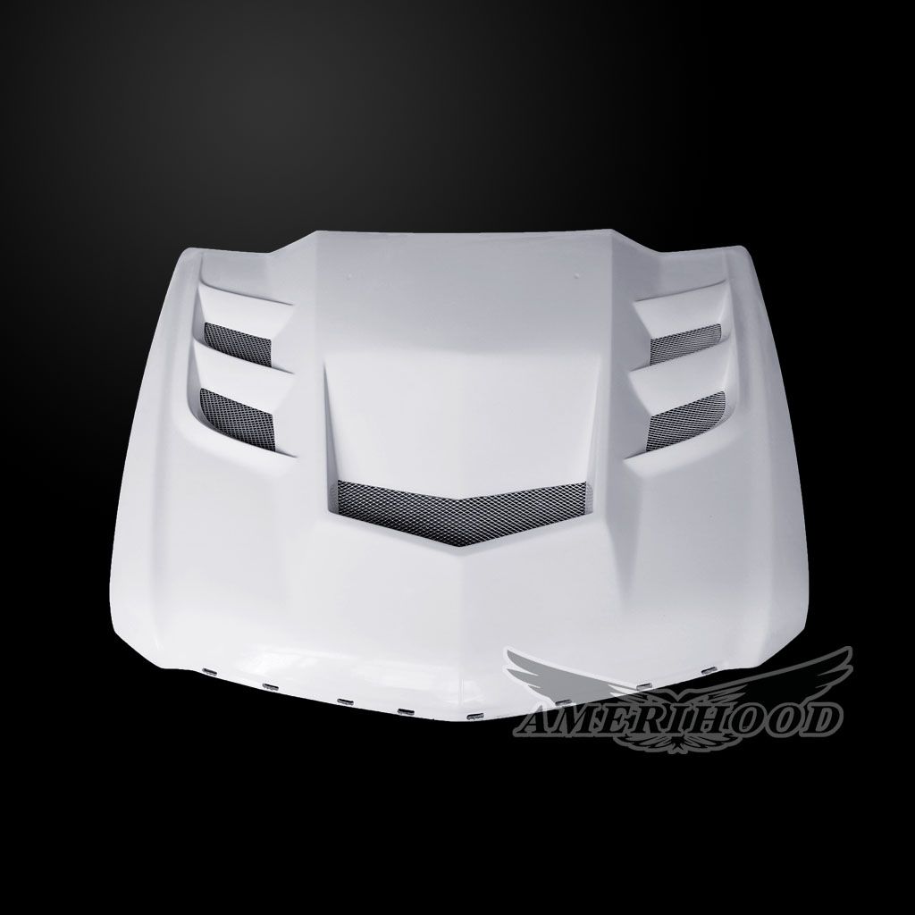 AmeriHood - Cadillac CTS-V Model 2009-2014 VIP Style Functional Heat Extraction Hood