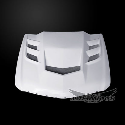 AmeriHood - Cadillac CTS WAGON V Model 2011-2014 VIP Style Functional Heat Extraction Hood