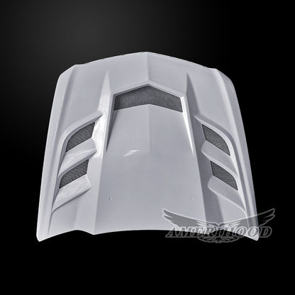 AmeriHood - Cadillac CTS WAGON V Model 2011-2014 VIP Style Functional Heat Extraction Hood