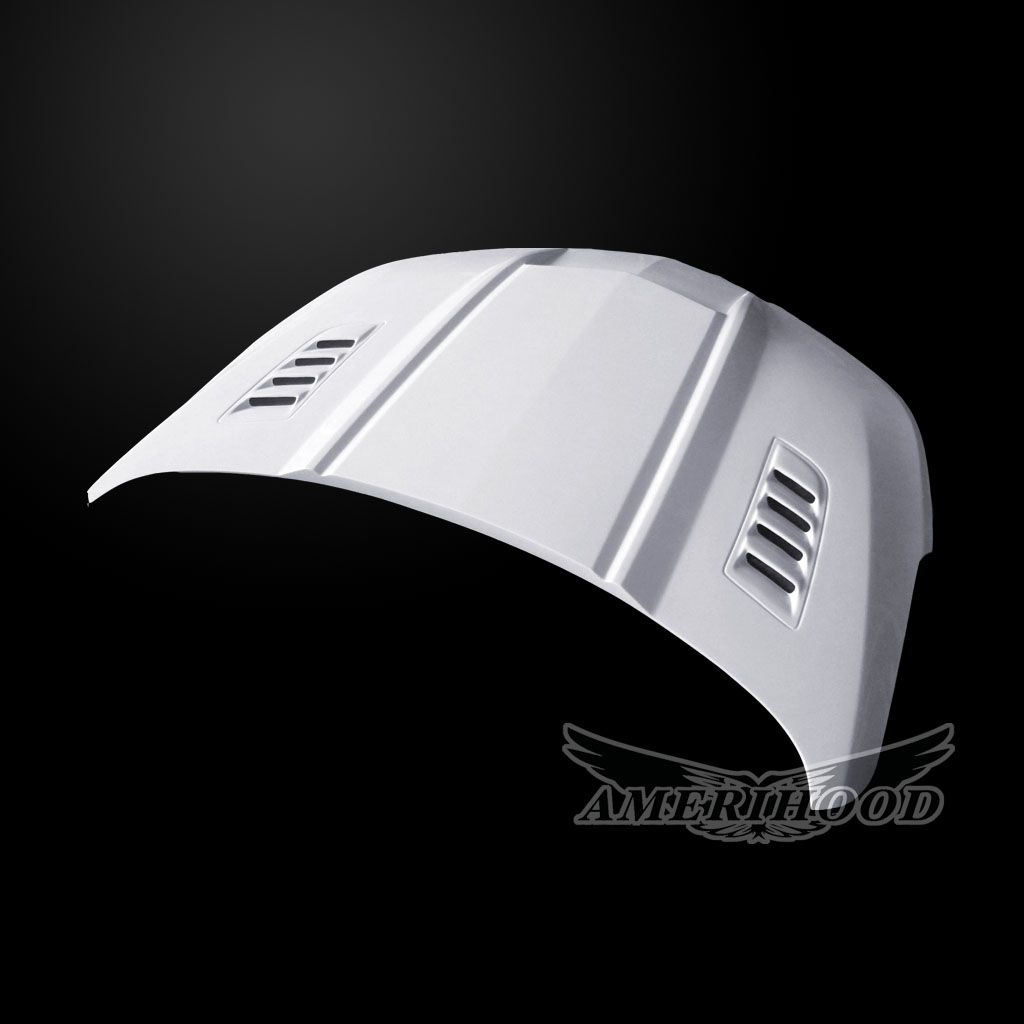 AmeriHood - Chevrolet Cruze 2016-2019 Type-SMS Style Functional Heat Extractor Ram Air Hood