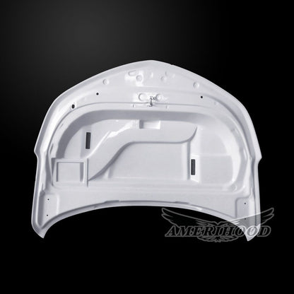 AmeriHood - Chevrolet Cruze 2016-2019 Type-SMS Style Functional Heat Extractor Ram Air Hood