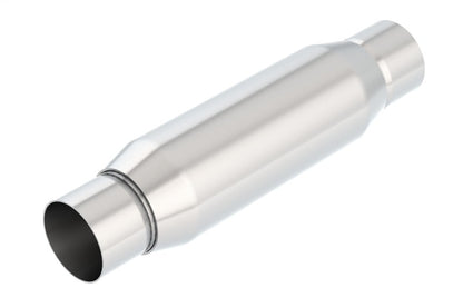Borla CrateMuffler Resonator Option 2.5in Center/Center 3.5in Round x 10in 400938
