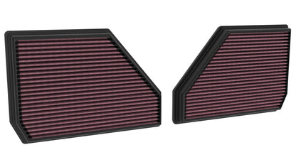 K&N 25+ BMW X5 M V8-4.4L High-Flow Replacement Air Filter