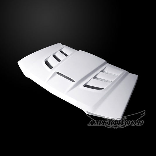 AmeriHood - Chevrolet Silverado 2500HD 2003-2004 VIP Style Functional Heat Extractor Ram Air Hood