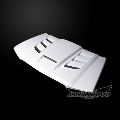 AmeriHood - Chevrolet Silverado 1500 2003-2005 VIP Style Functional Heat Extractor Ram Air Hood