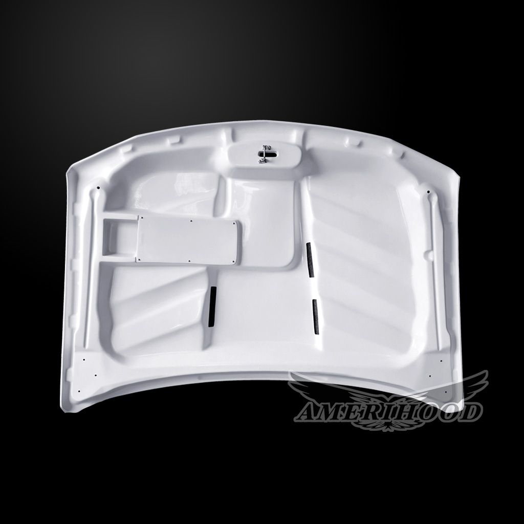 AmeriHood - Chevrolet Silverado 1500 2006-2007 VIP Style Functional Heat Extractor Ram Air Hood