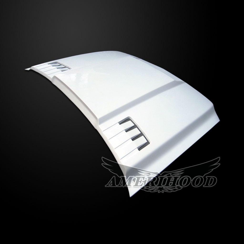 AmeriHood - Chevrolet Silverado 1500 Model 2007-2013 RS Style Functional Heat Extraction Hood