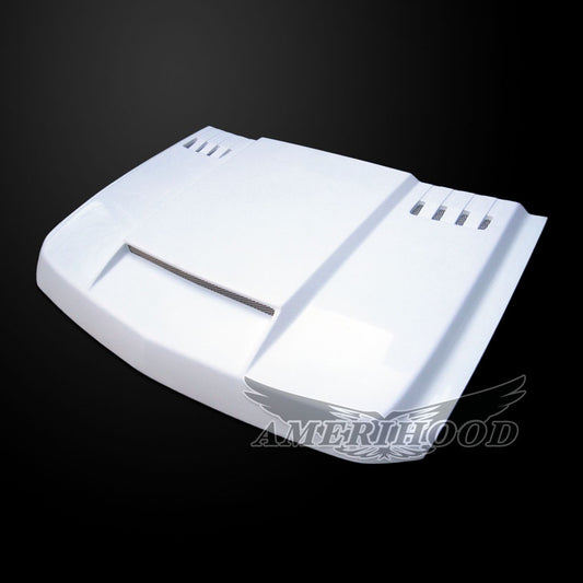 AmeriHood - Chevrolet Silverado 1500 Model 2007-2013 RS Style Functional Heat Extraction Hood