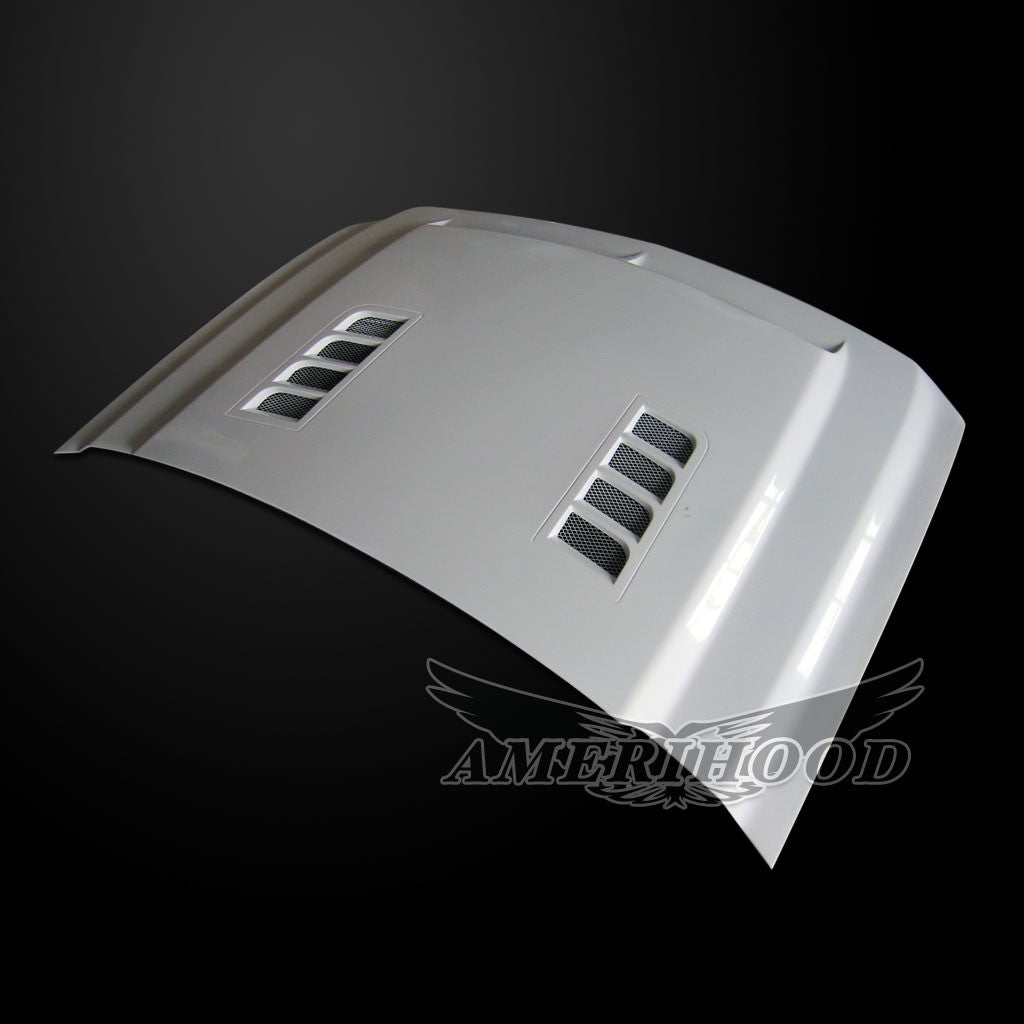 AmeriHood - Chevrolet Silverado 1500 Model 2007-2013 E Style Functional Heat Extraction Hood