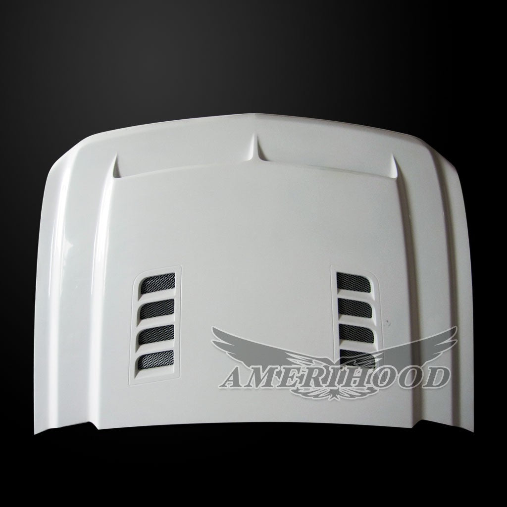 AmeriHood - Chevrolet Silverado 1500 Model 2007-2013 E Style Functional Heat Extraction Hood