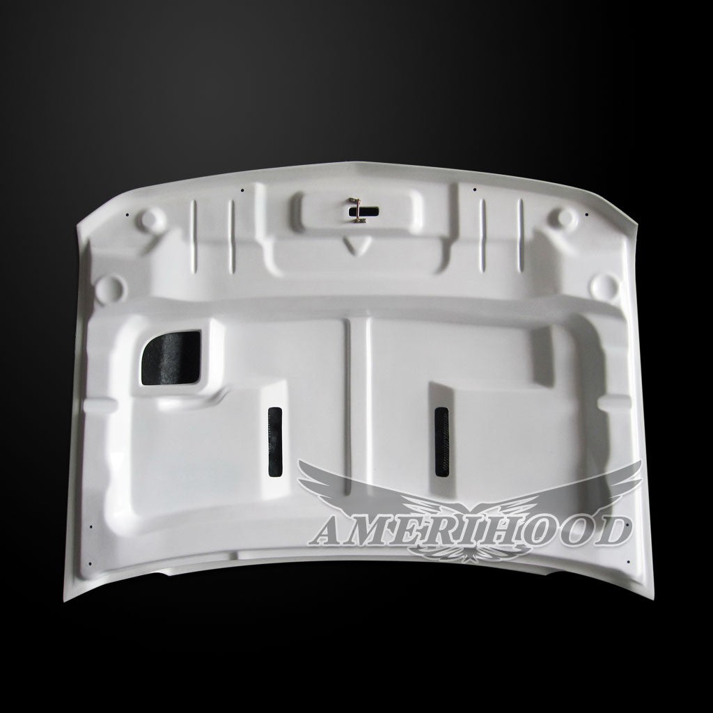 AmeriHood - Chevrolet Silverado 1500 Model 2007-2013 E Style Functional Heat Extraction Hood