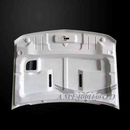 AmeriHood - Chevrolet Silverado 1500 Model 2007-2013 E Style Functional Heat Extraction Hood