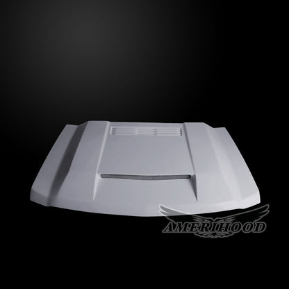 AmeriHood - Chevrolet Silverado 1500 2014-2015 BFT Style Functional Ram Air Hood