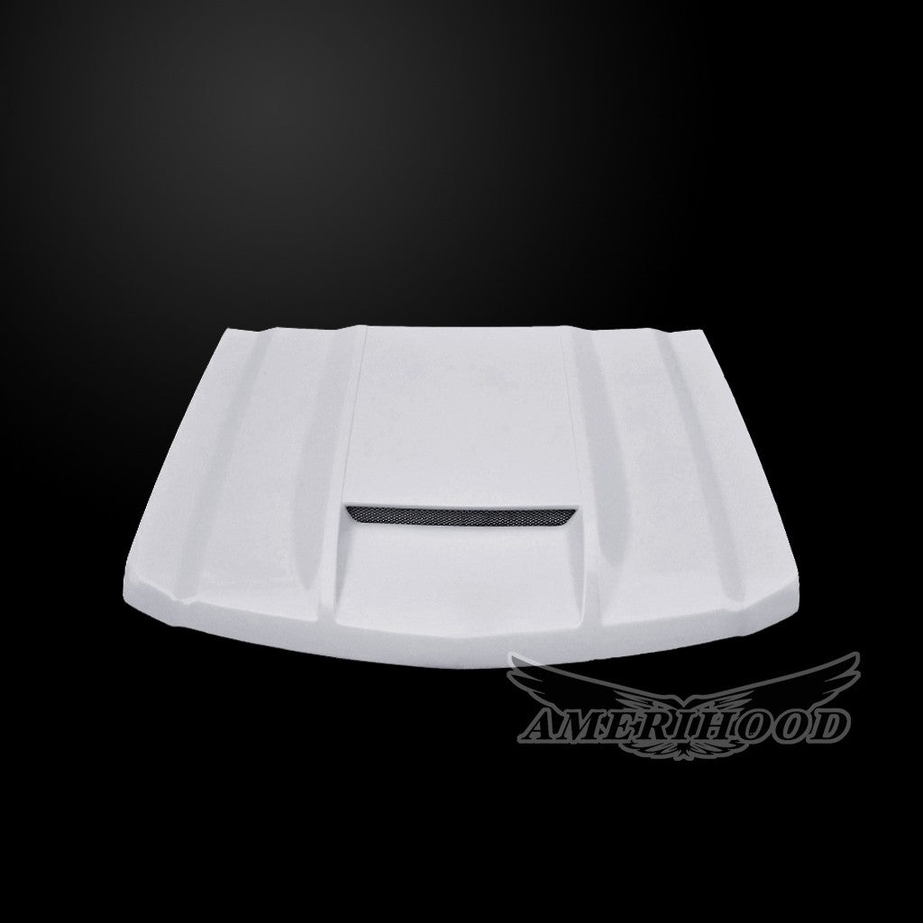 AmeriHood - Chevrolet Silverado 1500 Model 2014-2015 RS Style Functional Heat Extraction Hood