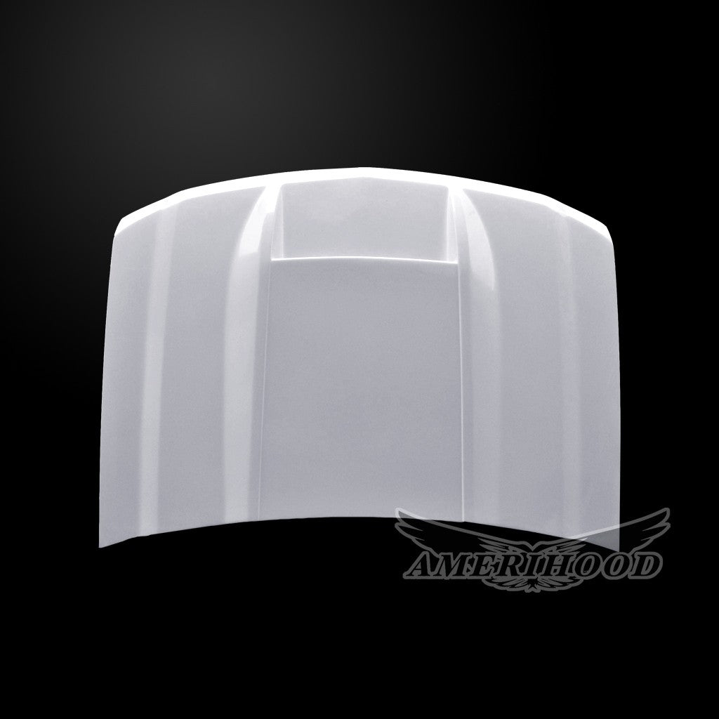 AmeriHood - Chevrolet Silverado 1500 Model 2014-2015 RS Style Functional Heat Extraction Hood