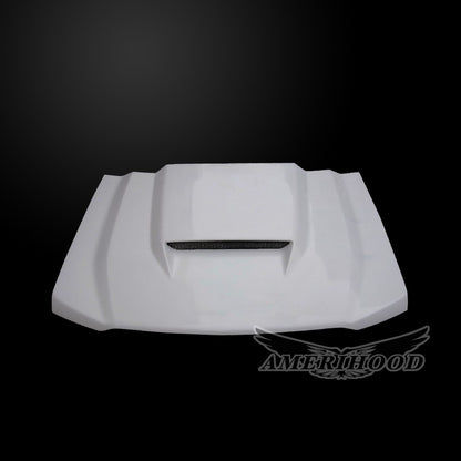AmeriHood - Chevrolet Silverado 1500 Model 2016-2018 RKS Style Functional Heat Extraction Hood