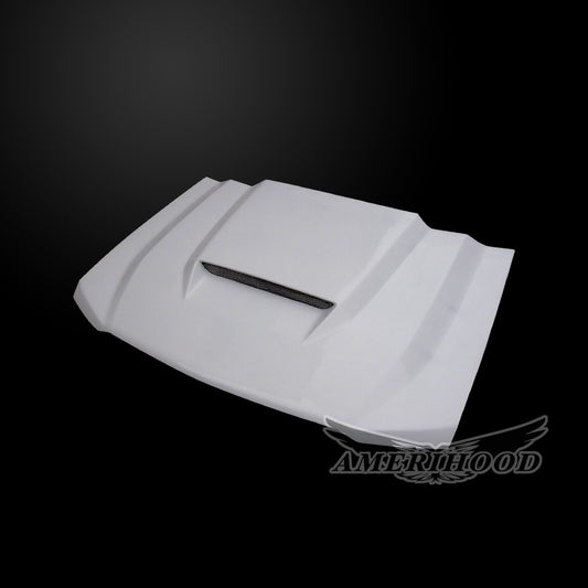 AmeriHood - Chevrolet Silverado 1500 Model 2016-2018 RKS Style Functional Heat Extraction Hood