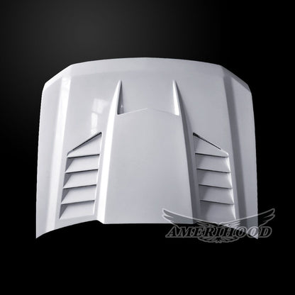 AmeriHood - Chevrolet Silverado 2500HD 2020-2025 VIP Style Functional Heat Extractor Ram Air Hood (Vehicle Registration Card Required)
