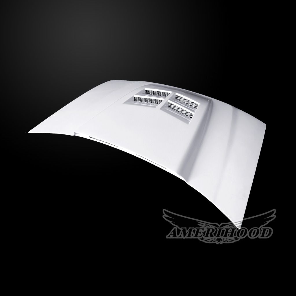 AmeriHood - Chevrolet Trailblazer 2002-2009 Type-CWL Style Functional Heat Extractor Hood