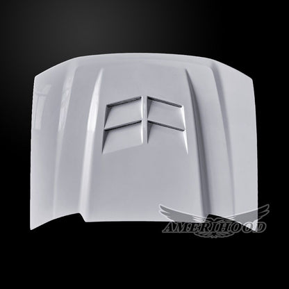 AmeriHood - Chevrolet Trailblazer 2002-2009 Type-CWL Style Functional Heat Extractor Hood