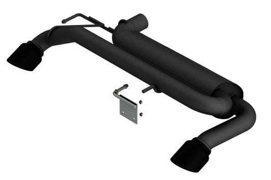 Borla 21-22 Ford Bronco 2.3L 4WD S-Type Axle Back Exhaust w/ Black Coated Tips 11974CB