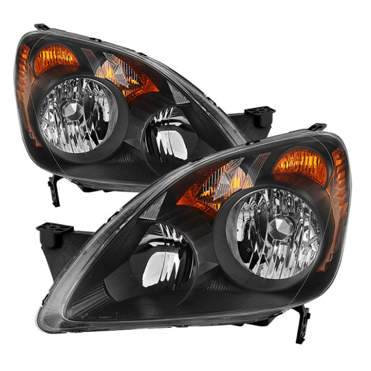 SPYDER xTune Honda CRV (UK Built Models Only) 2005-2006 OEM Style Headlights - Black HD-JH-HCRV05-UK-BK 9035319