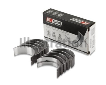King Engine Bearings Nissan QR25DE DOHC 16 Valves Main Bearing Set - Size STD