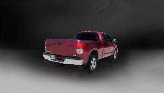 Corsa 11-14 Toyota Tundra Double Cab/Crew Max 5.7L V8 Black Sport Cat-Back Exhaust 14916BLK