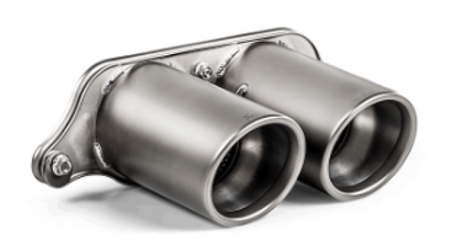 Akrapovic 2018 Porsche 911 GT3 RS (991.2) Tail Pipe Set (Titanium) TP-T/S/19