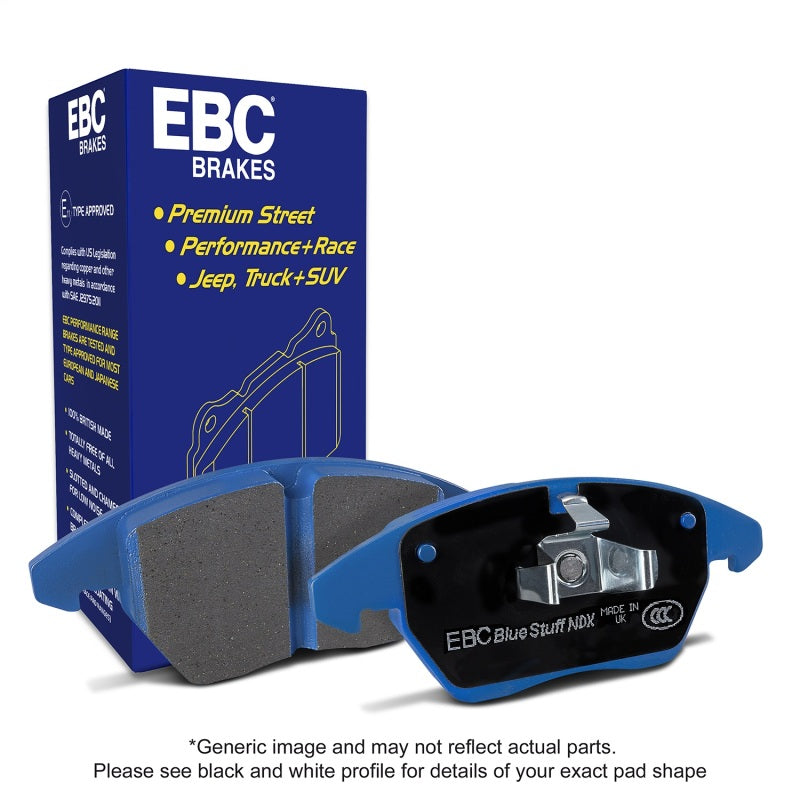 EBC 99-02 BMW Z3 Bluestuff Rear Brake Pads