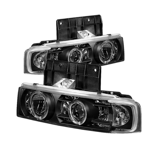 95-05 Astro/Safari Headlights, Spyder PRO-YD-CA95-HL-BK