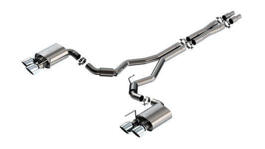Borla 2024 Ford Mustang Dark Horse 5.0L V8 w/ Active Exhaust S-Type Cat-Back Exhaust System 140964