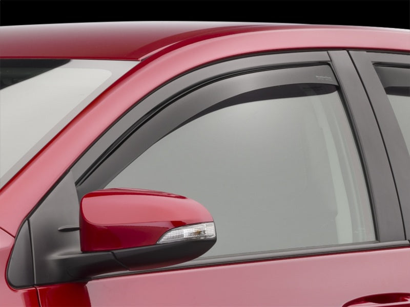 WeatherTech 22-25 Honda Civic Sedan (Incl. SI) / 23-25 Type R F&R Side Window Deflectors - Dark Tint