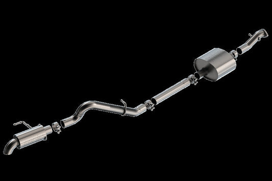 Borla 21-22 Ford Bronco 2.7L 2DR/4DR T-304 Stainless Steel Cat-Back Touring Exhaust - Brushed 140901