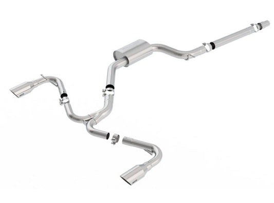 Borla 15-17 Volkswagen GTI (MK7) 2.0T AT/MT SS S-Type Catback Exhaust w/Stainless Brushed Tips 140750SB