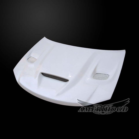 AmeriHood - Dodge Avenger 2008-2014 Type-HC Style Functional Heat Extractor Ram Air Hood