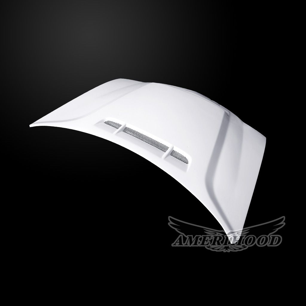 AmeriHood - Dodge Charger 2006-2010 Type-DEM Style Functional Heat Extraction Ram Air Hood