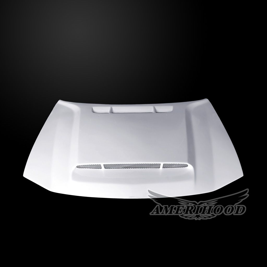 AmeriHood - Dodge Charger 2006-2010 Type-DEM Style Functional Heat Extraction Ram Air Hood